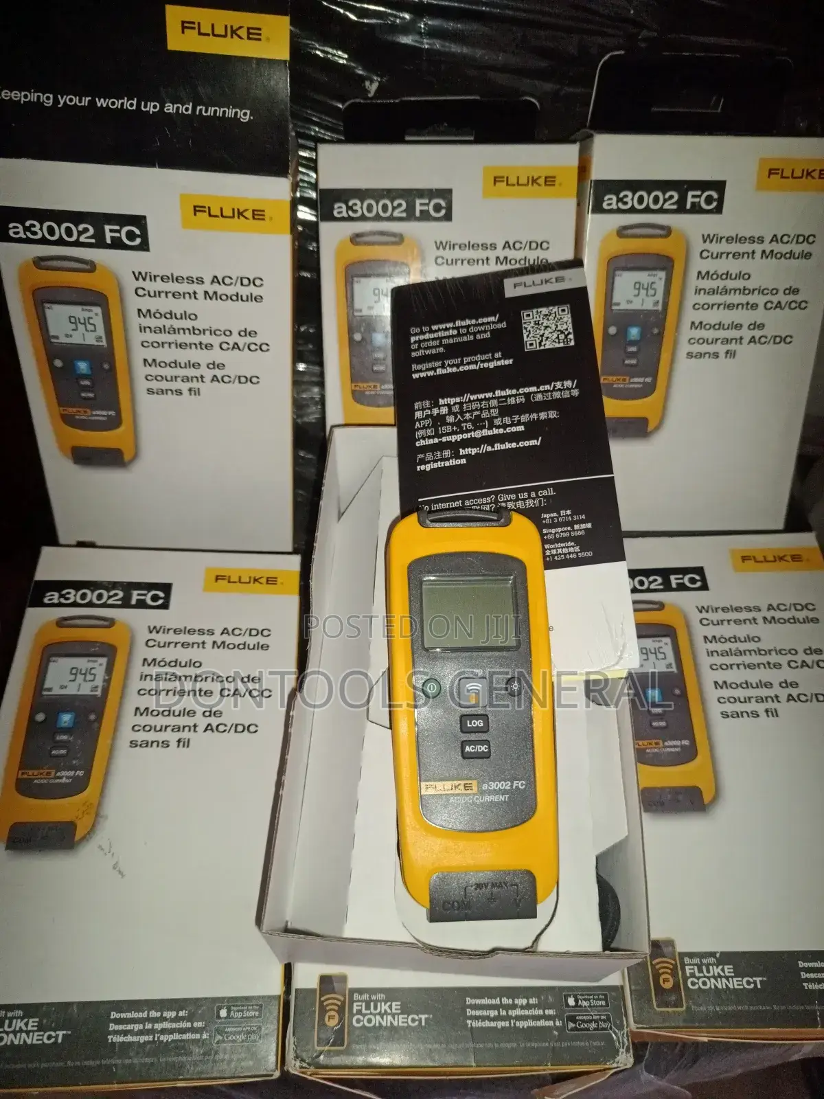 Fluke Connect A3002 FC Wireless AC/DC Current Module