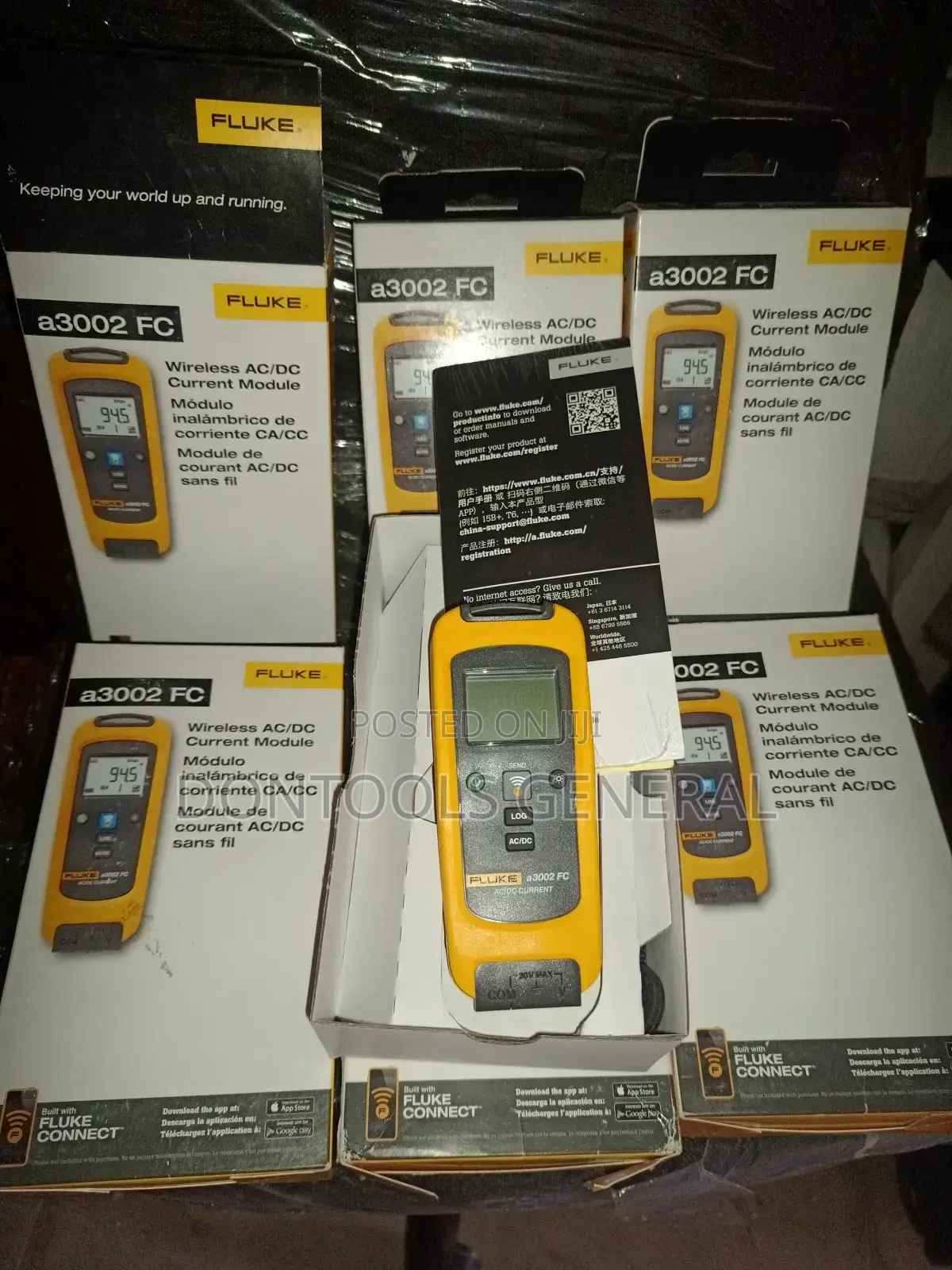Fluke Connect A3002 FC Wireless AC/DC Current Module