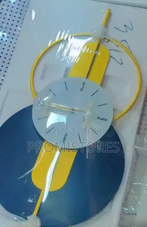 Wall Gold and White Decorative Clock