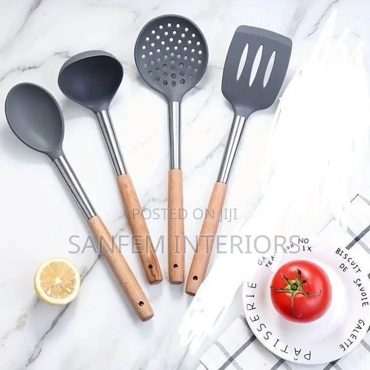 4 in 1 Silicon Spoon