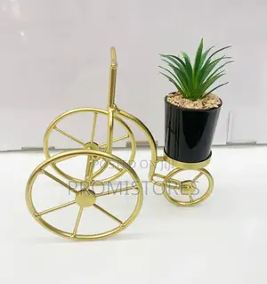 Gold Table Flower Decoration