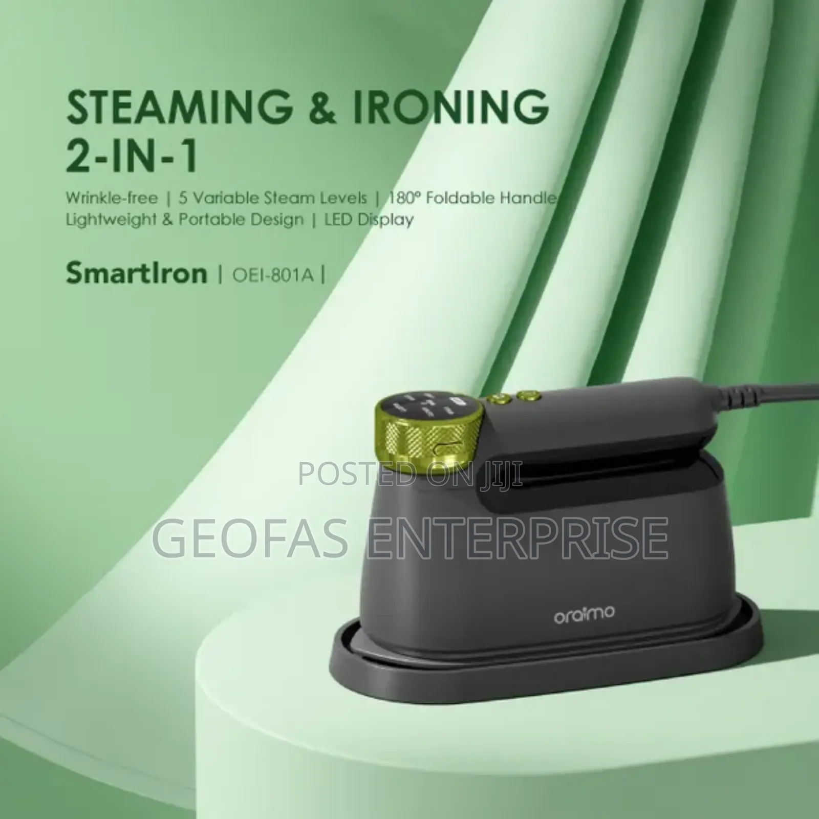Oraimo Smartiron 1740W Electric Iron