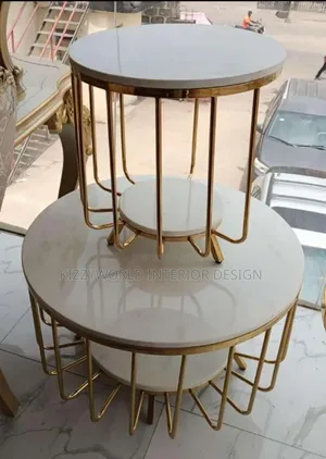 Imported Set of Marble Table.