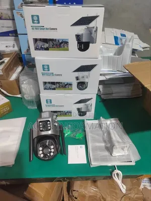 V380 Outdoor 4g Solar Camera 8mp Dual Lens
