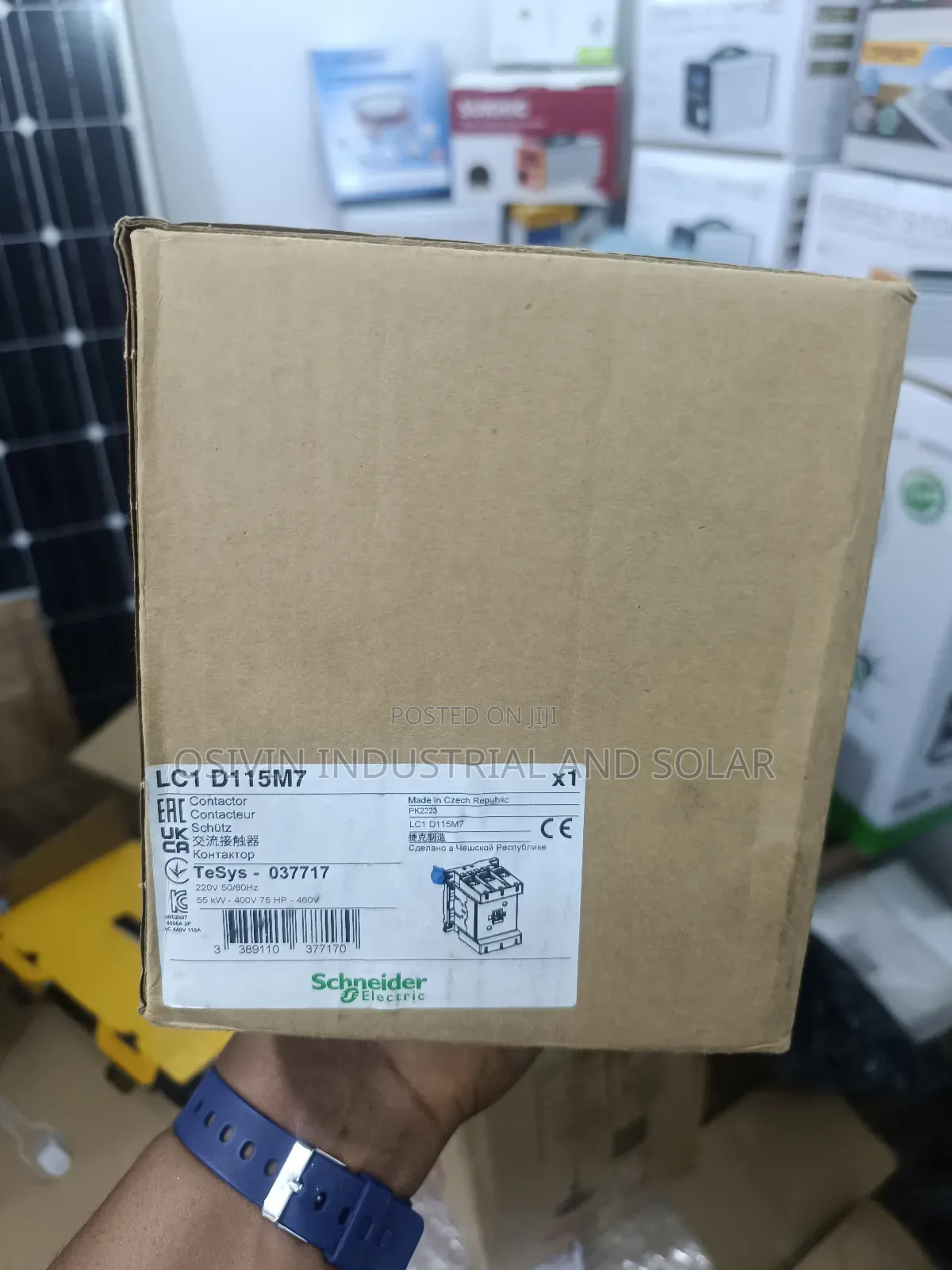 LC1 D115M7 Schneider 215a 3pole Contactor