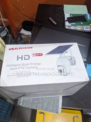 World Vision PTZ Wifi Solar Camera With Solar Panel