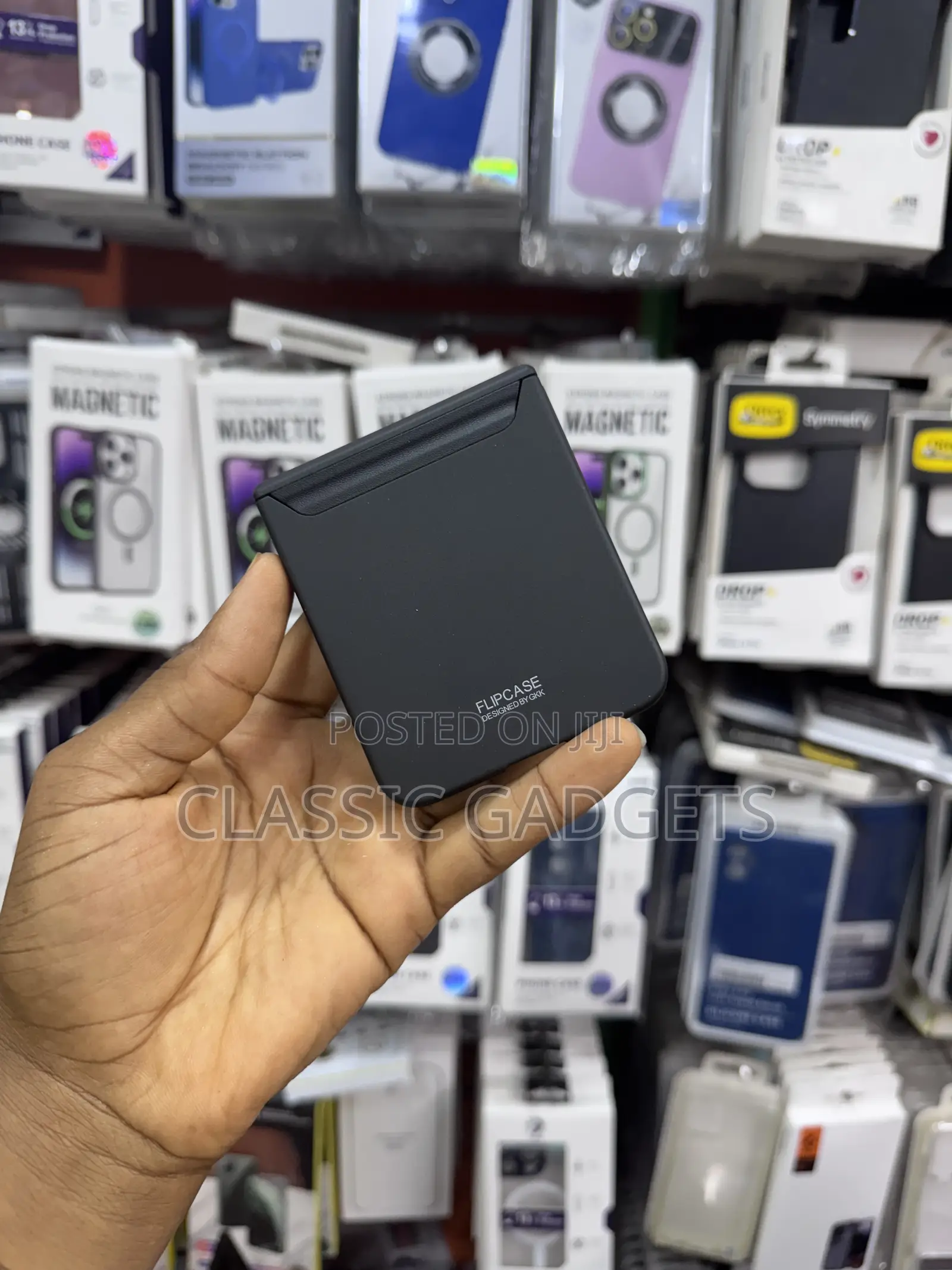 Slim Cover With Screen Protector for Galaxy Z Flip 6