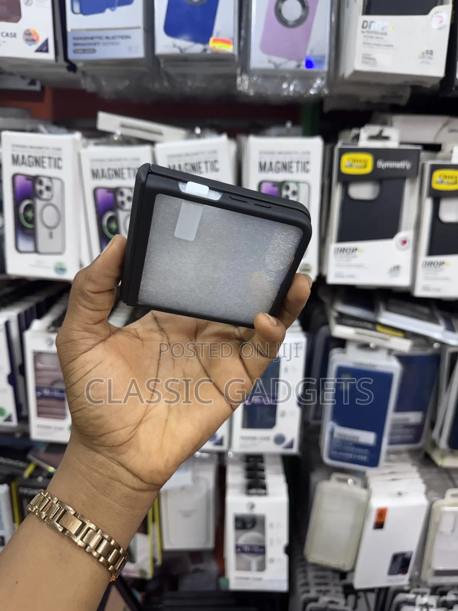Slim Cover With Screen Protector for Galaxy Z Flip 6