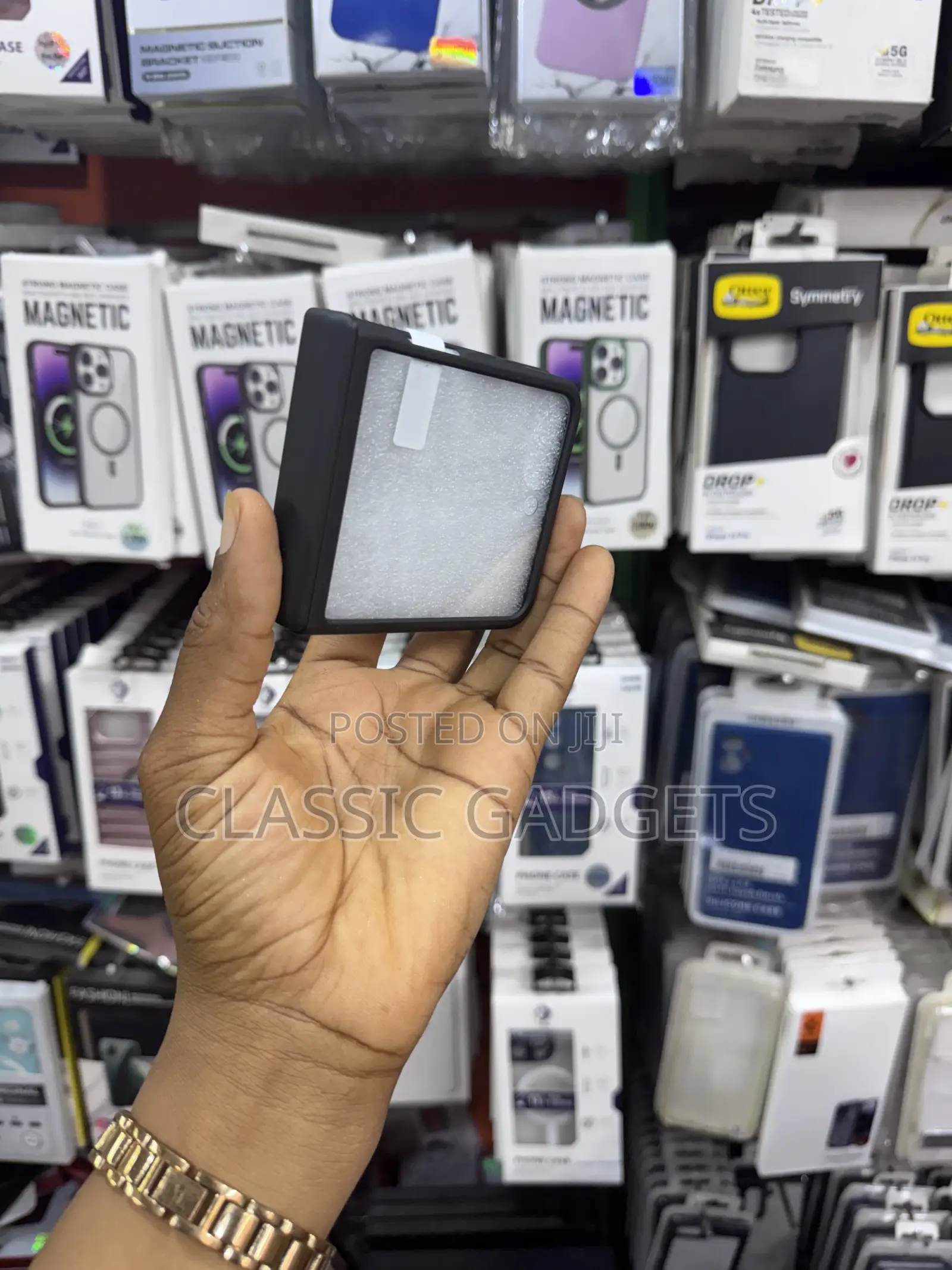 Slim Cover With Screen Protector for Galaxy Z Flip 6