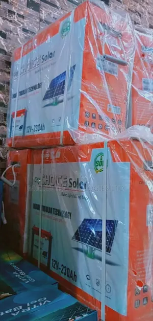 City Choice Solar Tubular Battery 220ah 12V