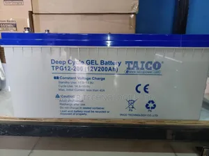 Taico Deep Cycle Gel Battery 200ah 12v