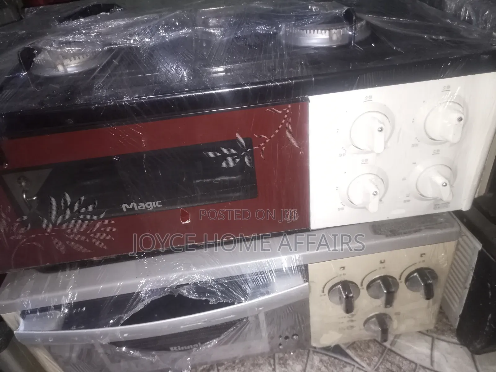 3burners Table Tops Gas Cooker With I