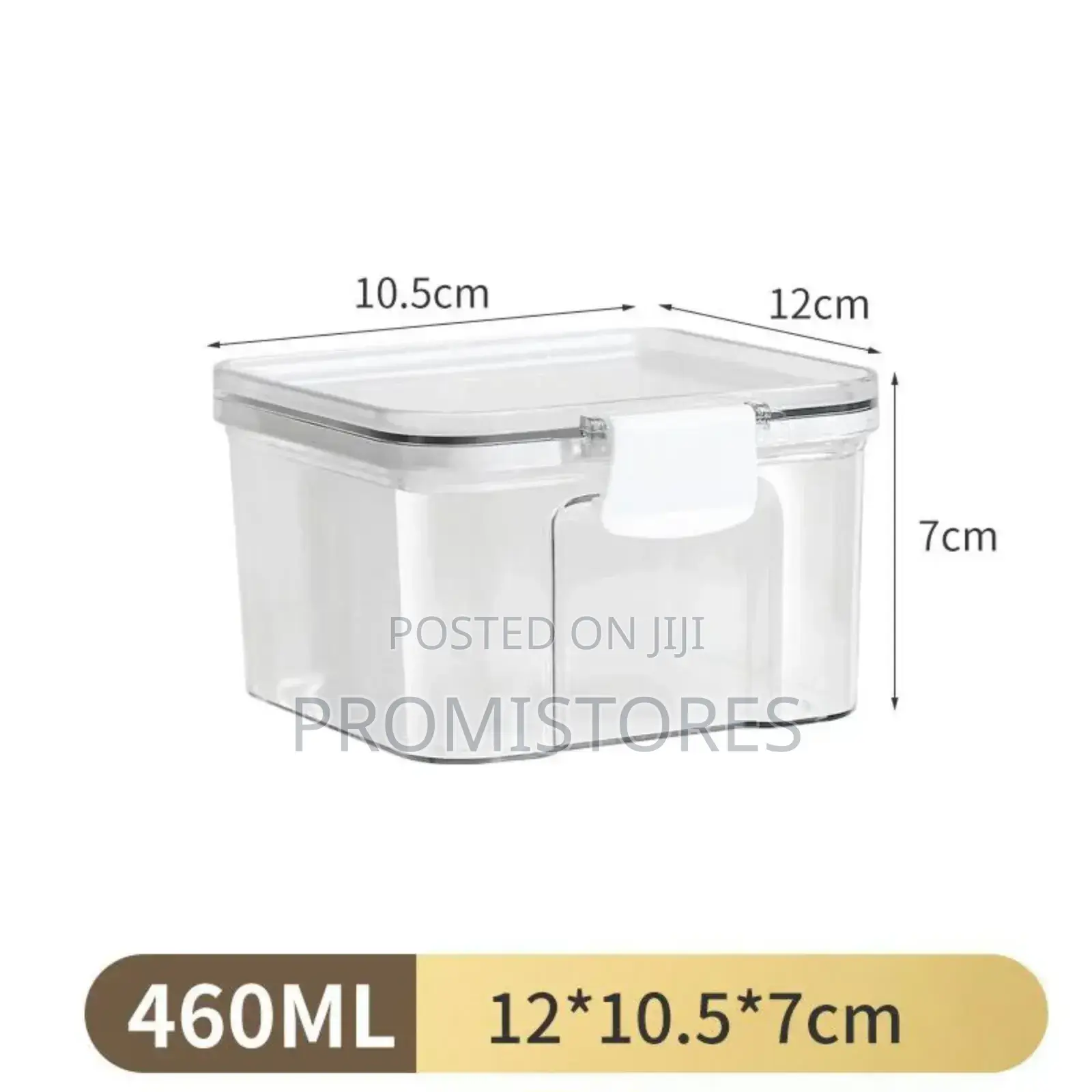 5pcs Food- Grade Transparent Plastic