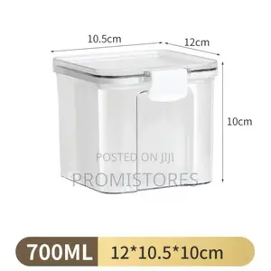 5pcs Food- Grade Transparent Plastic