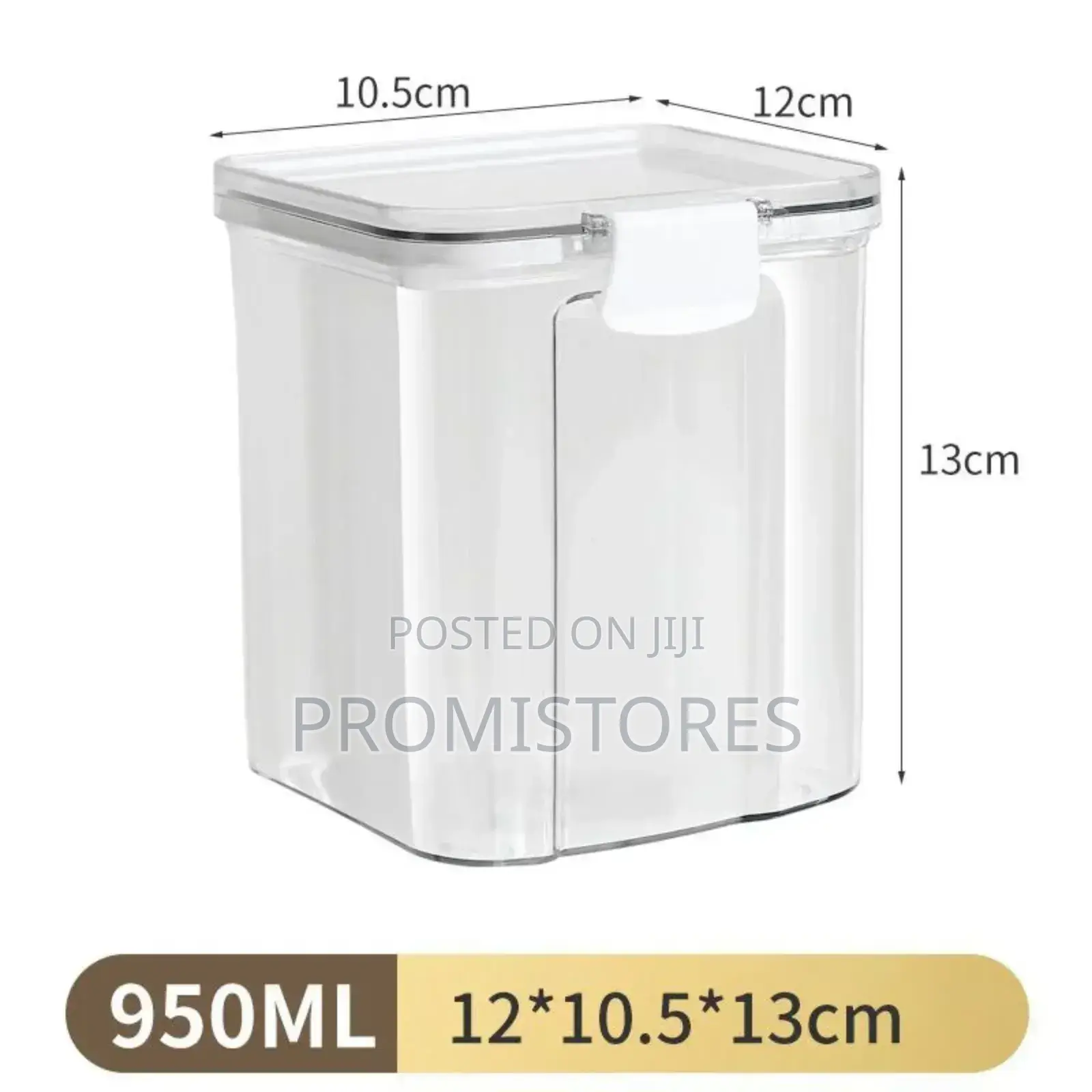 5pcs Food- Grade Transparent Plastic