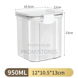 5pcs Food- Grade Transparent Plastic