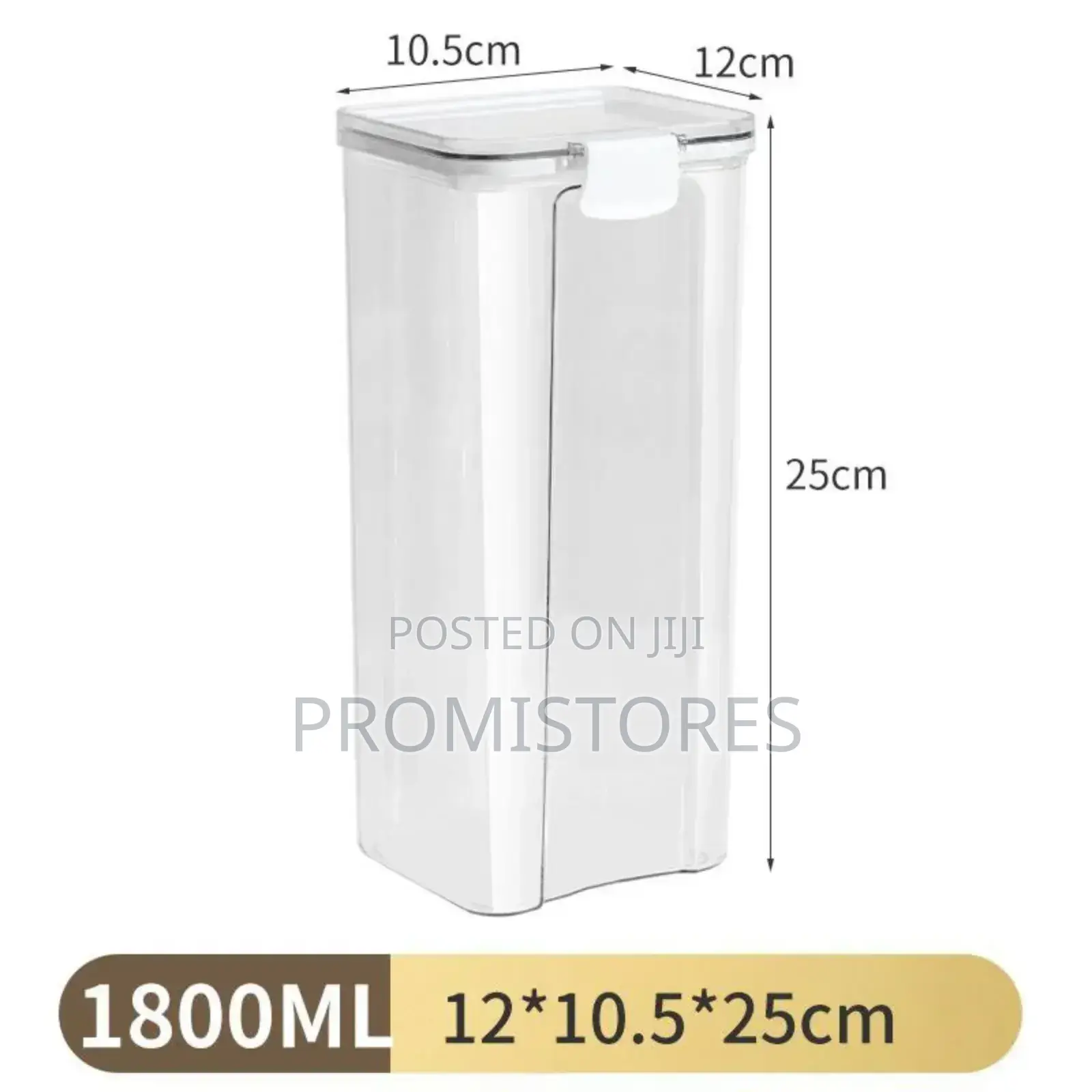 5pcs Food- Grade Transparent Plastic