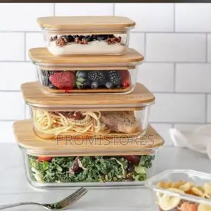 4in1 Bamboo Fruit Storage Container