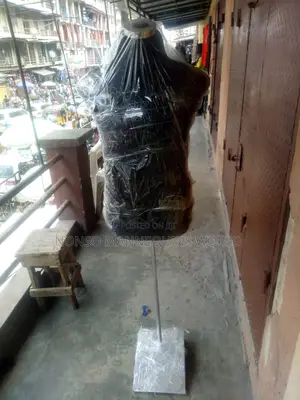 Male Mannequin With Metal Base.