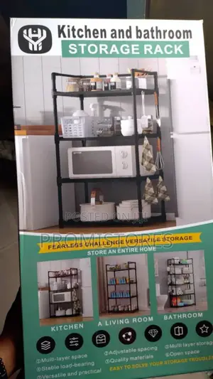 Kitchen/Bathroom Multifunctional Storage Rack