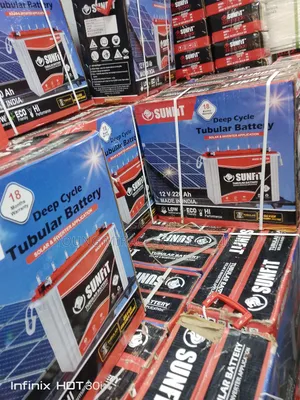Original Sunfit Indian Tubular Battery 220ah/12v