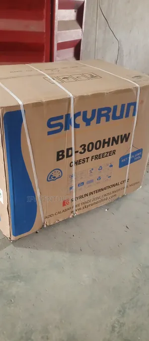 300 Litres Skyrun Chest Freezer Silver Color,Super Freezing