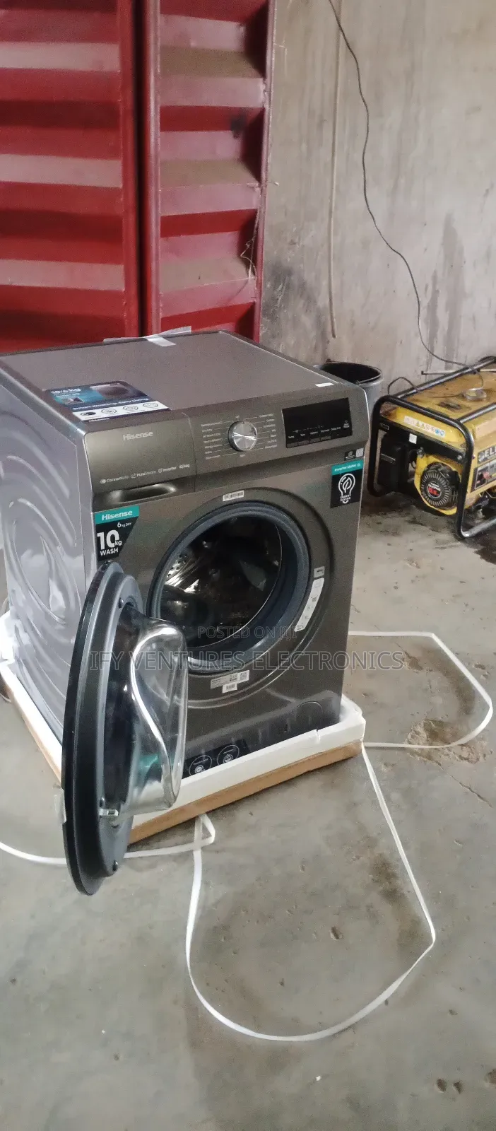 10kg Wash and Dry Automatic Hisense Washing Machine
