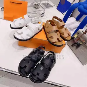Unisex Black Sandals