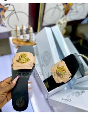 Beautiful Versace Woman Slippers