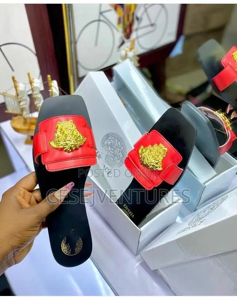 Beautiful Versace Woman Slippers