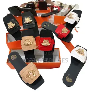 Beautiful Versace Woman Slippers