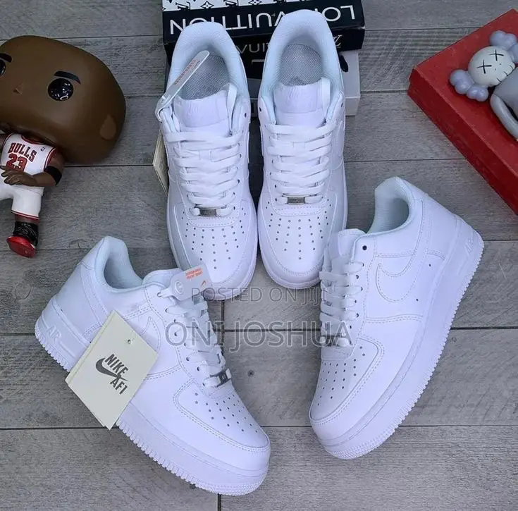 Grade a Original Plain White Sneakers