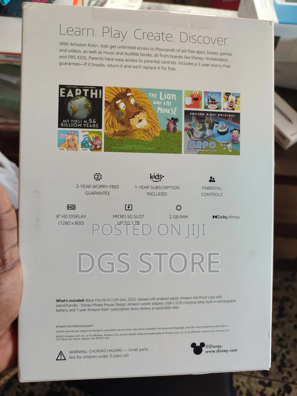New Amazon Fire HD 8 (12 gen) 32 GB