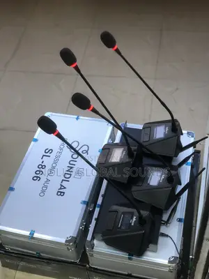 SOUNDLAB 4in1 Professional Wireless Conference Mic SL-866