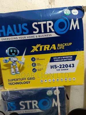 Haus Strom 220ah Tubular Battery