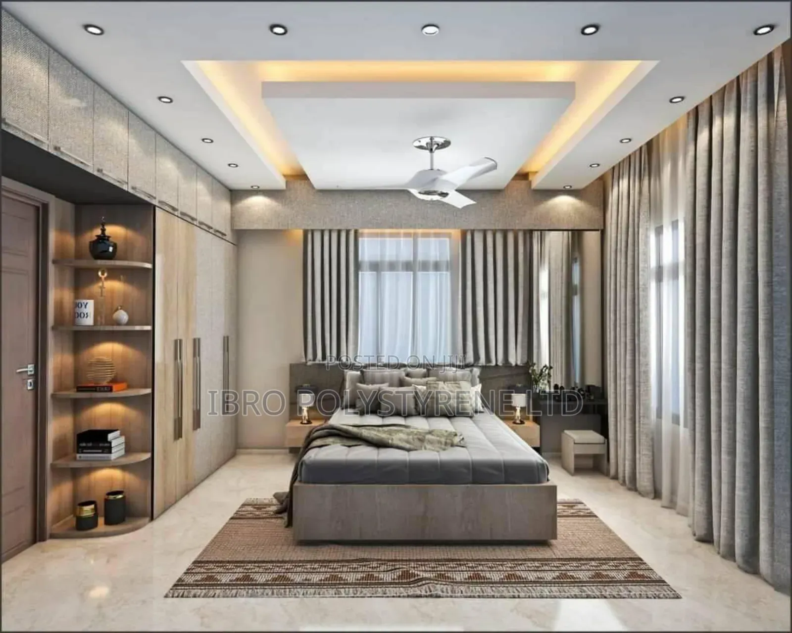 Polystyrene Pop Celling