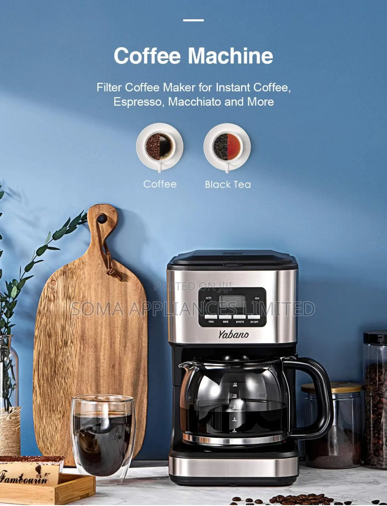 Morrisons Digital Filter Coffee Maker