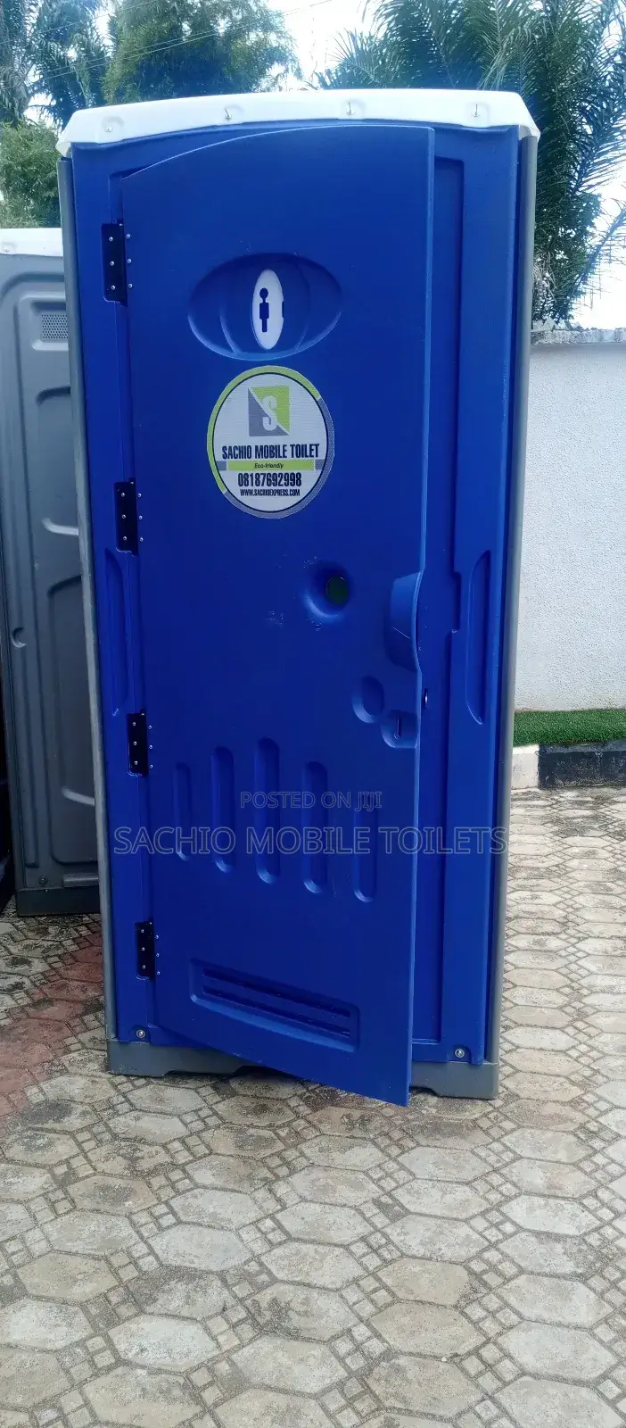 Clean and Convenient Mobile Toilets for Lagos Worksites