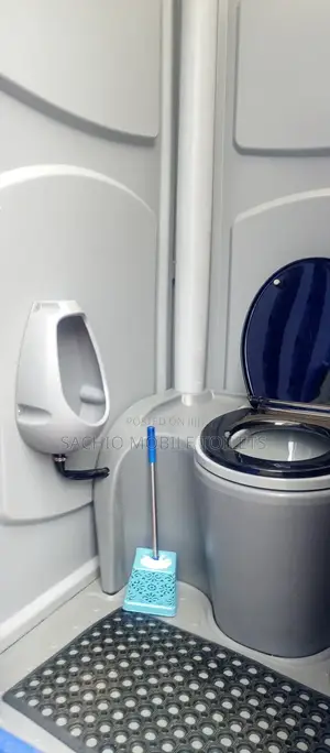 Clean and Convenient Mobile Toilets for Lagos Worksites