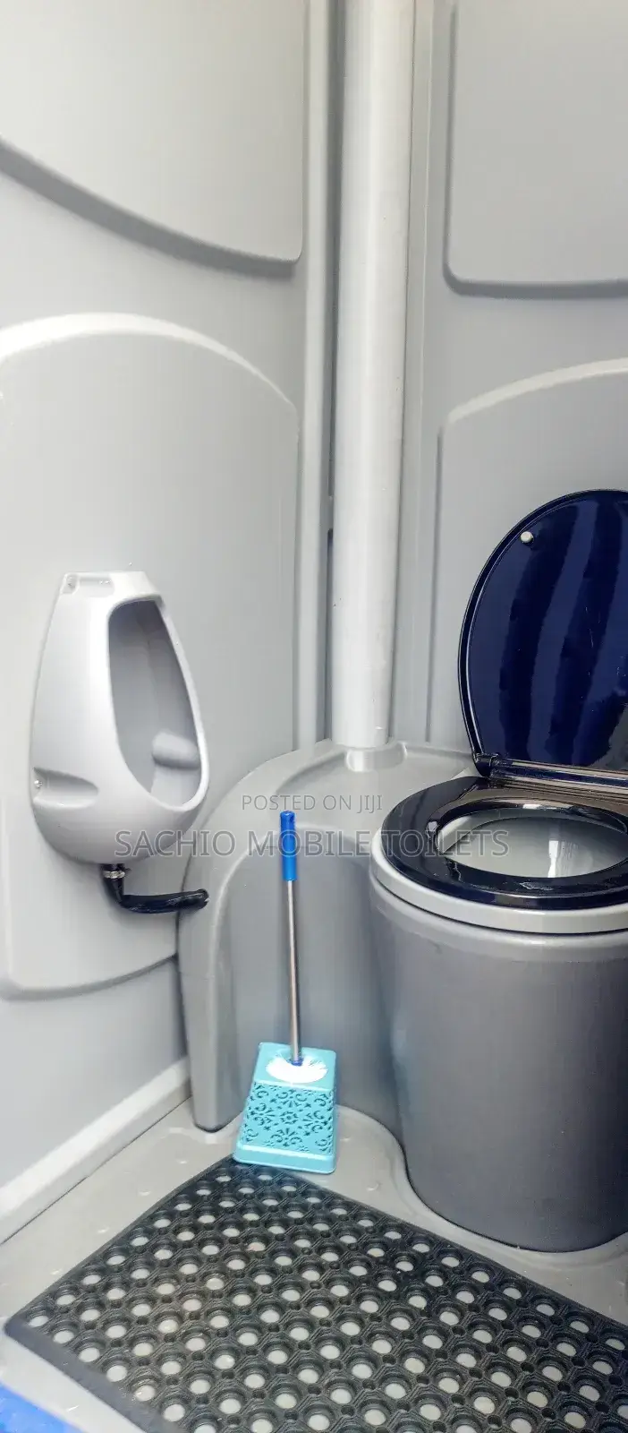 Clean and Convenient Mobile Toilets for Lagos Worksites