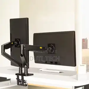 Dual Monitor Mount Gas Spring Arm Full Motion Monitor Holder