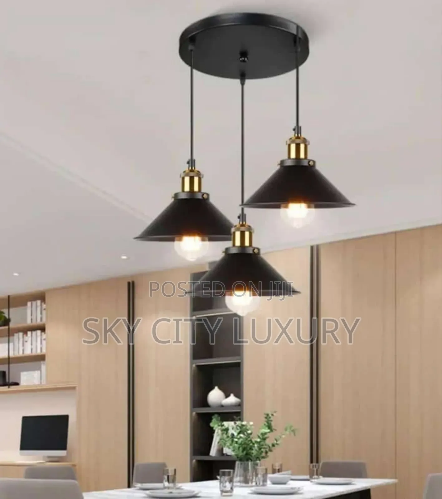 Aflame Cast Pendant Light