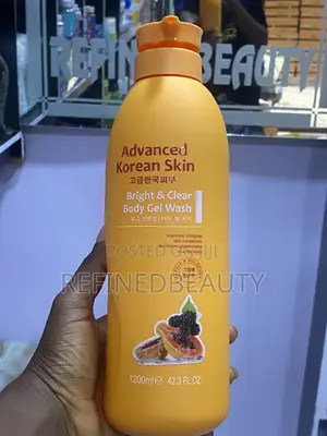 Advanced Korean Skin Bright Clear Body Gel Wash