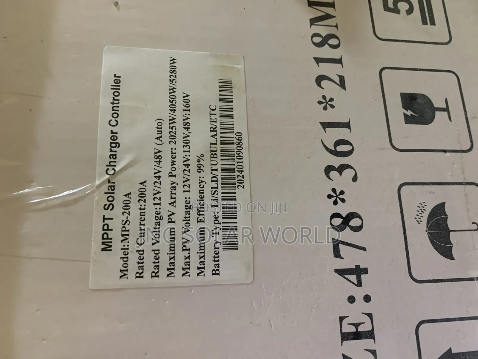 200a /48v Cee Power Charge Controller