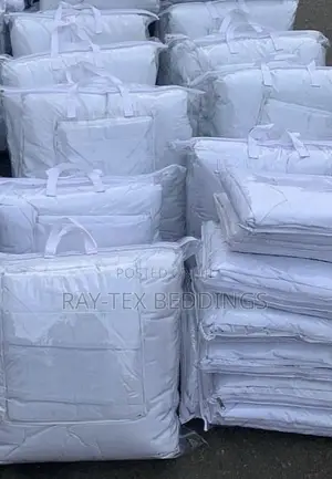 Hotel Standard Plain White Bedding