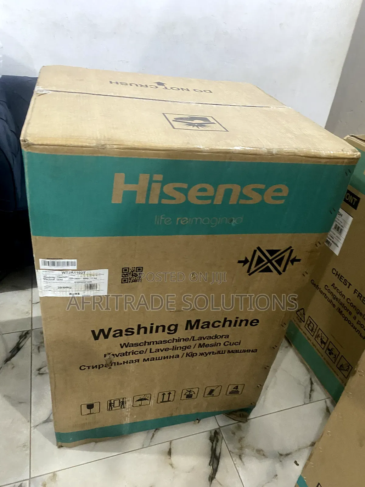 Efficient Hisense 11kg WM1112T-WTJA Washing Machine
