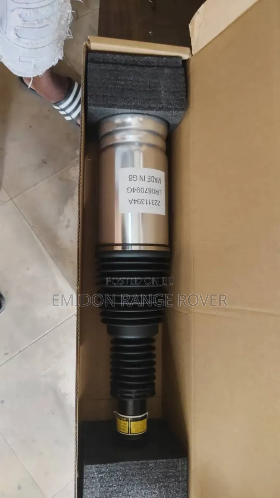 Front Shock Range Rover Sport 2015