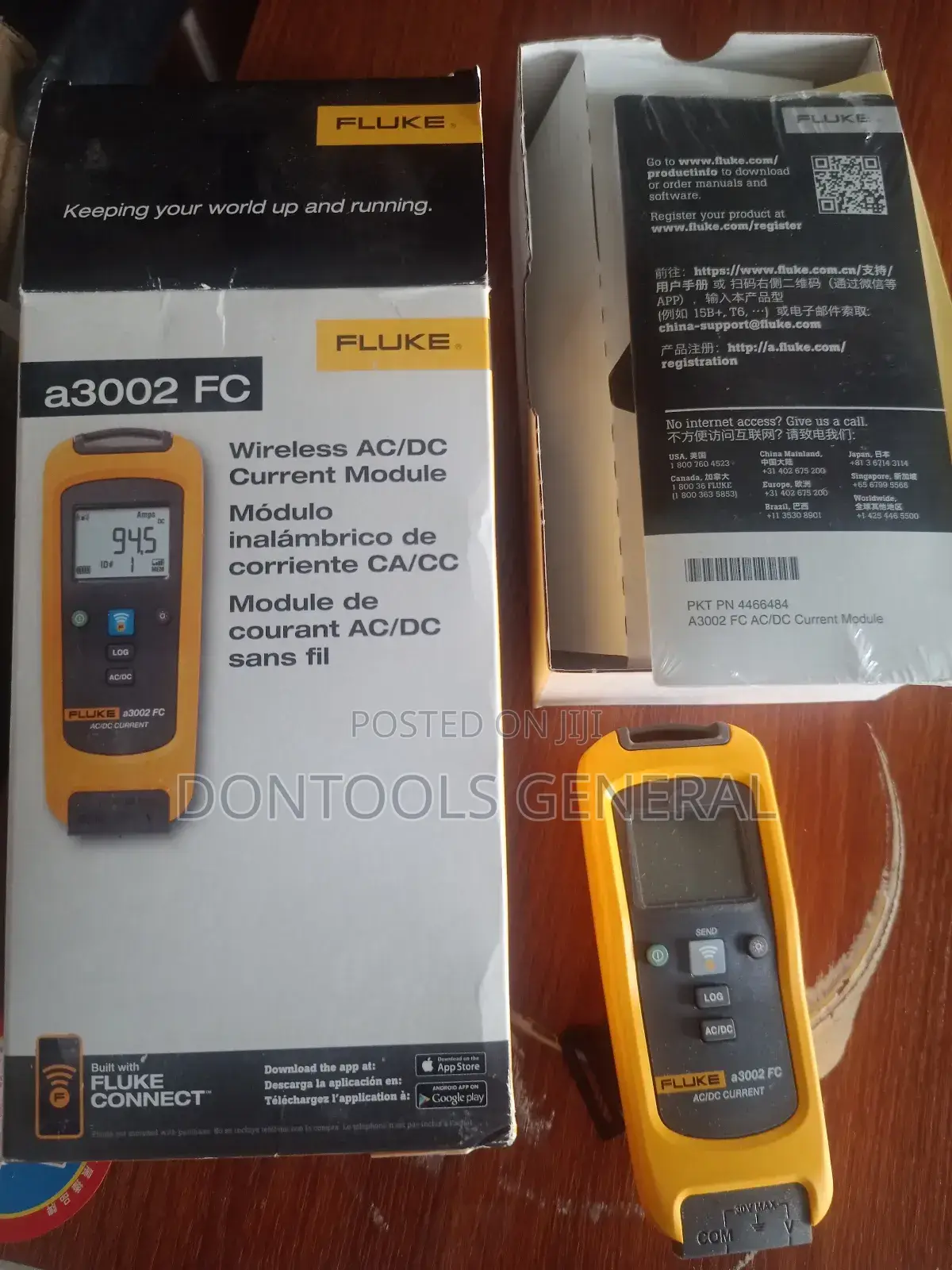 Fluke Connect A3002 Fc Wireless Ac/Dc Current Module