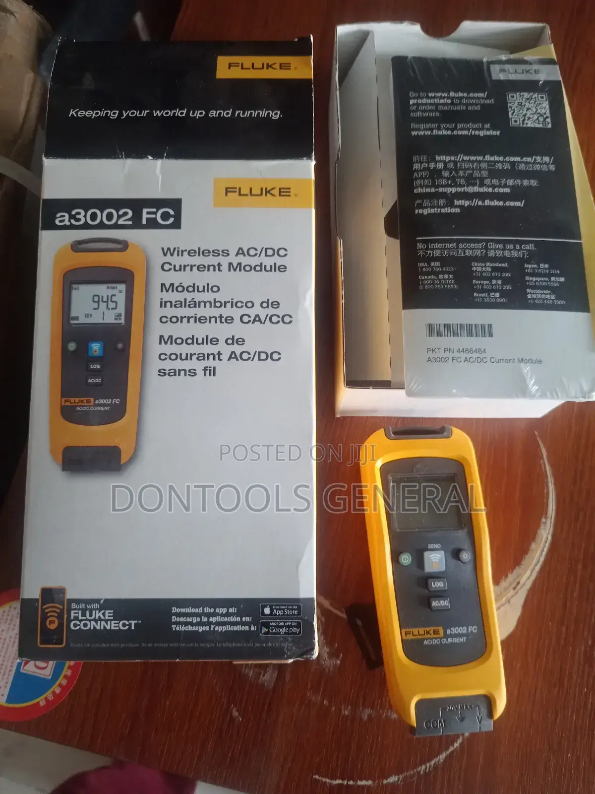 Fluke Connect A3002 Fc Wireless Ac/Dc Current Module