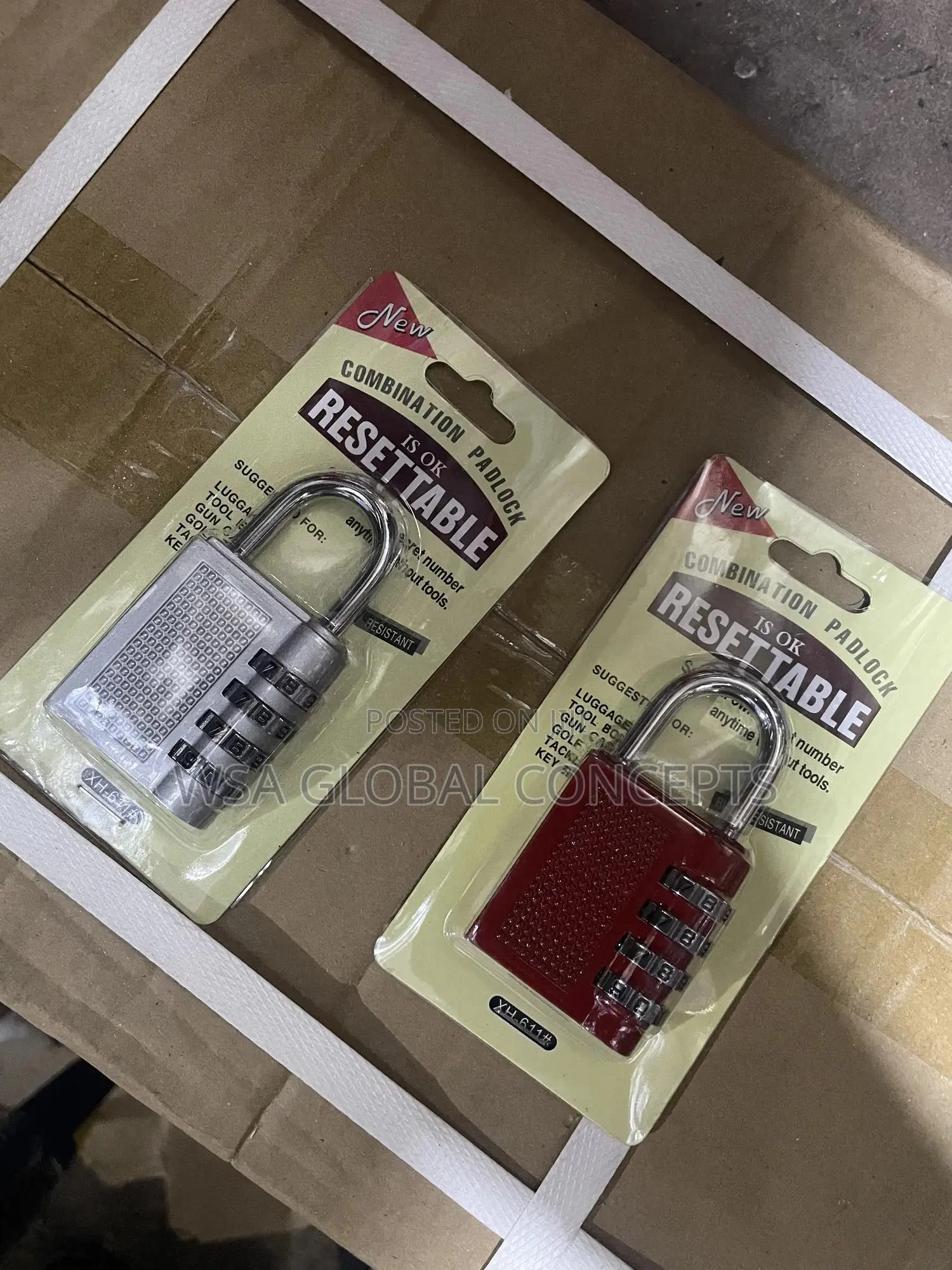 Combination Resettable Padlock